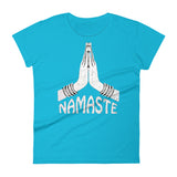 Women's short sleeve t-shirt Namaste