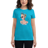 Women's short sleeve t-shirt Metro Chic Blue