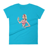 Women's short sleeve t-shirt Perfume