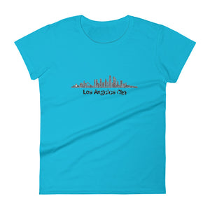 Women's short sleeve t-shirt Los Angeles City