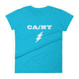 Women's short sleeve t-shirt CA/NY Power