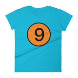 Women's short sleeve t-shirt 9 Nine