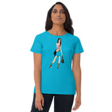 Women's short sleeve t-shirt A black day in Hollywood