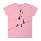 Women's Fashion Fit short sleeve t-shirt A Day in Hollywood