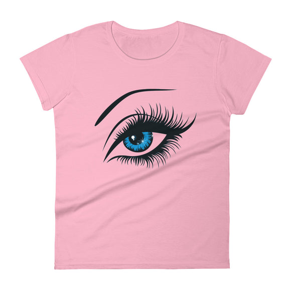 Women's Fashion Fit short sleeve t-shirt The Blue Eyes