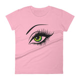 Women's Fashion Fit short sleeve t-shirt The Green Eyes