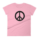 Women's short sleeve t-shirt Peace