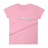 Women's short sleeve t-shirt Feminist