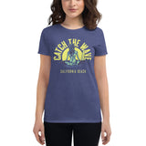 Women's short sleeve t-shirt Catch the Wave