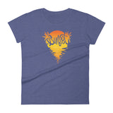 Women's short sleeve t-shirt Ibiza Sunset