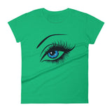 Women's Fashion Fit short sleeve t-shirt The Blue Eyes