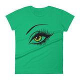 Women's Fashion Fit short sleeve t-shirt The Green Eyes