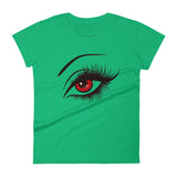 Women's Fashion Fit short sleeve t-shirt The Red Eyes