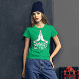 Women's short sleeve t-shirt Namaste Bitches