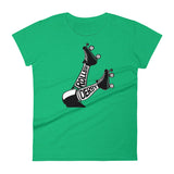 Women's short sleeve t-shirt Roller Derby