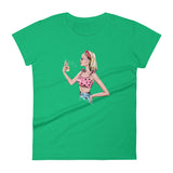 Women's short sleeve t-shirt Perfume