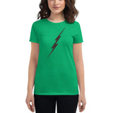 Women's short sleeve t-shirt Lightning Fast