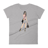 Women's Fashion Fit short sleeve t-shirt A Day in Hollywood