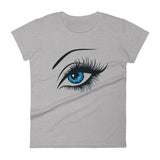 Women's Fashion Fit short sleeve t-shirt The Blue Eyes