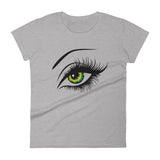 Women's Fashion Fit short sleeve t-shirt The Green Eyes