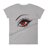 Women's Fashion Fit short sleeve t-shirt The Red Eyes