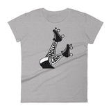 Women's short sleeve t-shirt Roller Derby