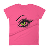 Women's Fashion Fit short sleeve t-shirt The Green Eyes