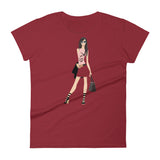 Women's Fashion Fit short sleeve t-shirt A Day in Hollywood