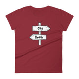 Women's short sleeve t-shirt City & Beach