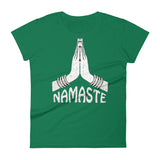 Women's short sleeve t-shirt Namaste