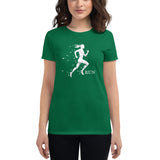 Women's short sleeve t-shirt Run