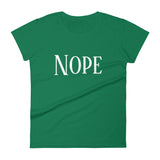 Women's short sleeve t-shirt Nope II