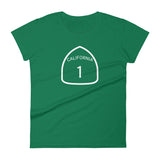 Women's short sleeve t-shirt HWY 1