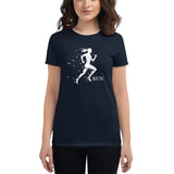 Women's short sleeve t-shirt Run