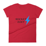 Women's short sleeve t-shirt Rocket Zoet Lightning