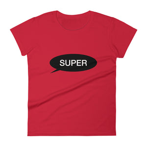 Women's short sleeve t-shirt Super