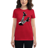 Women's short sleeve t-shirt Roller Derby