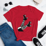 Women's short sleeve t-shirt Roller Derby