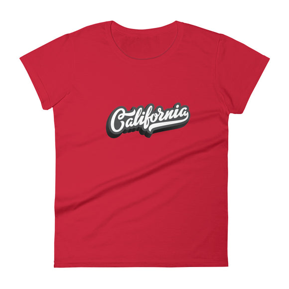 Women's short sleeve t-shirt California