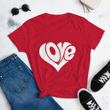 Women's short sleeve t-shirt LOVE II