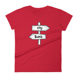 Women's short sleeve t-shirt City & Beach