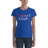 Women's short sleeve t-shirt Rocket Zoet Red Haze