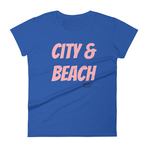 Women's short sleeve t-shirt City & Beach