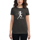 Women's short sleeve t-shirt Run