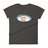 Women's short sleeve t-shirt Sunset Diner