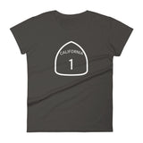 Women's short sleeve t-shirt HWY 1