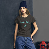 Women's short sleeve t-shirt Rocket Zoet, CA.