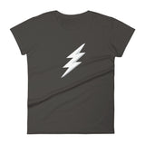 Women's short sleeve t-shirt Lightning White