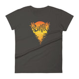 Women's short sleeve t-shirt Ibiza Sunset