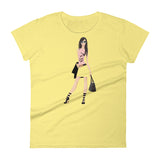 Women's Fashion Fit short sleeve t-shirt A Day in Hollywood